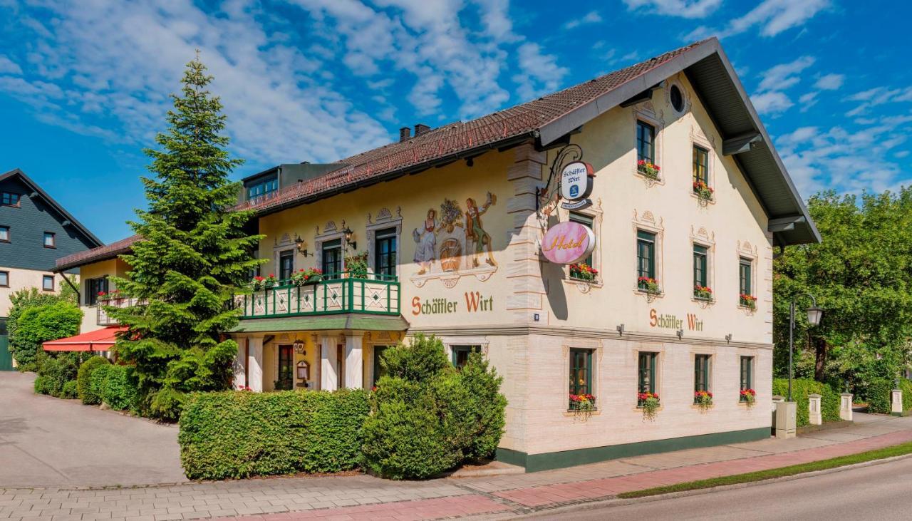 אשהיים Hotel Schaefflerwirt מראה חיצוני תמונה