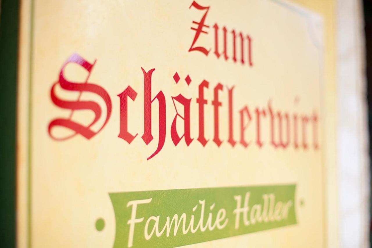 אשהיים Hotel Schaefflerwirt מראה חיצוני תמונה